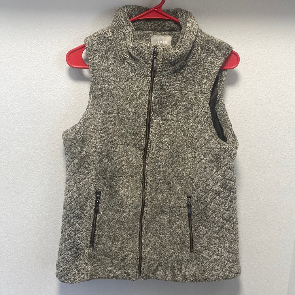 Lemon Tart Faux Fur Vest